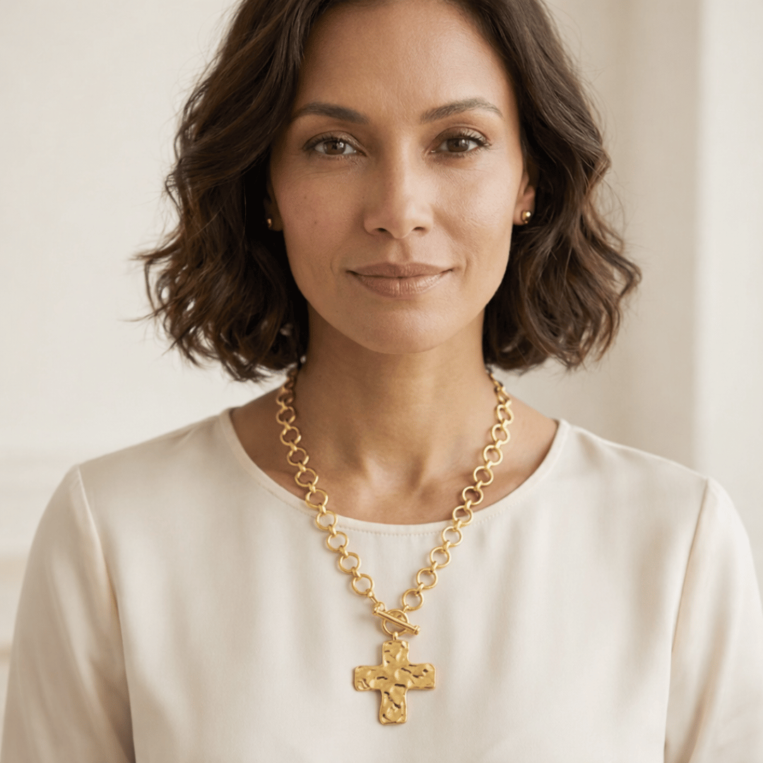 The Eternal Hammered Necklace