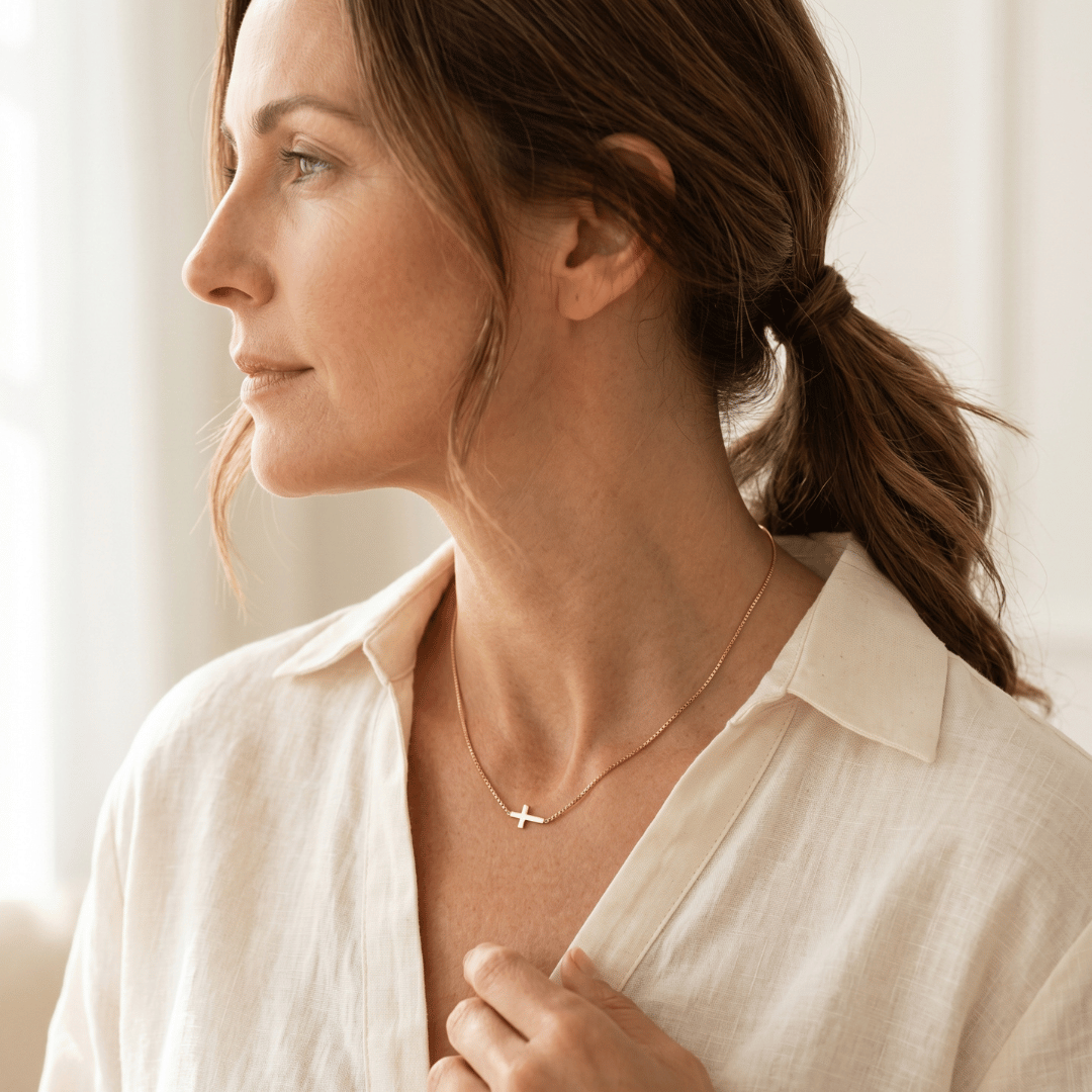Dainty Cross Necklace
