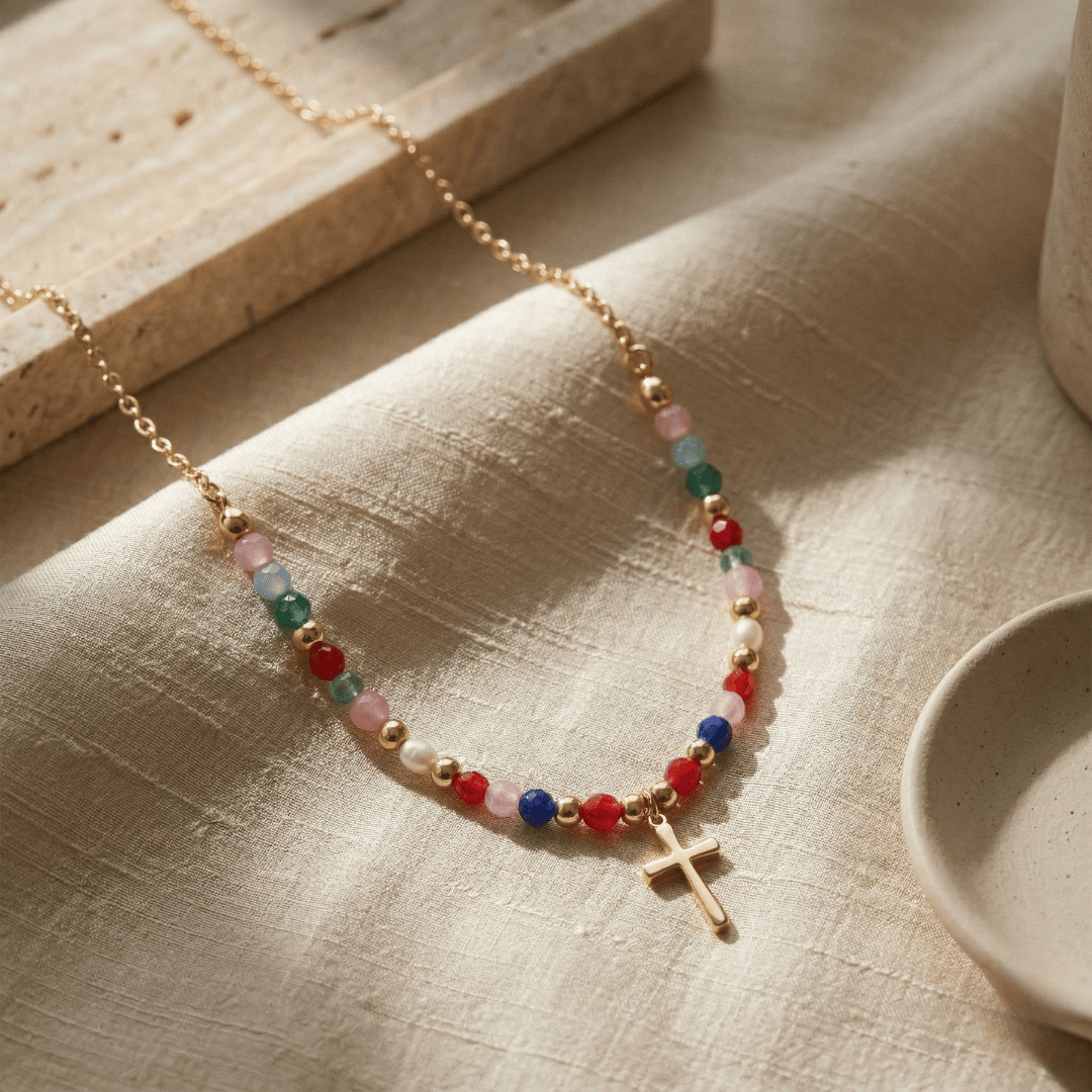 The Eternal Beaded Necklace