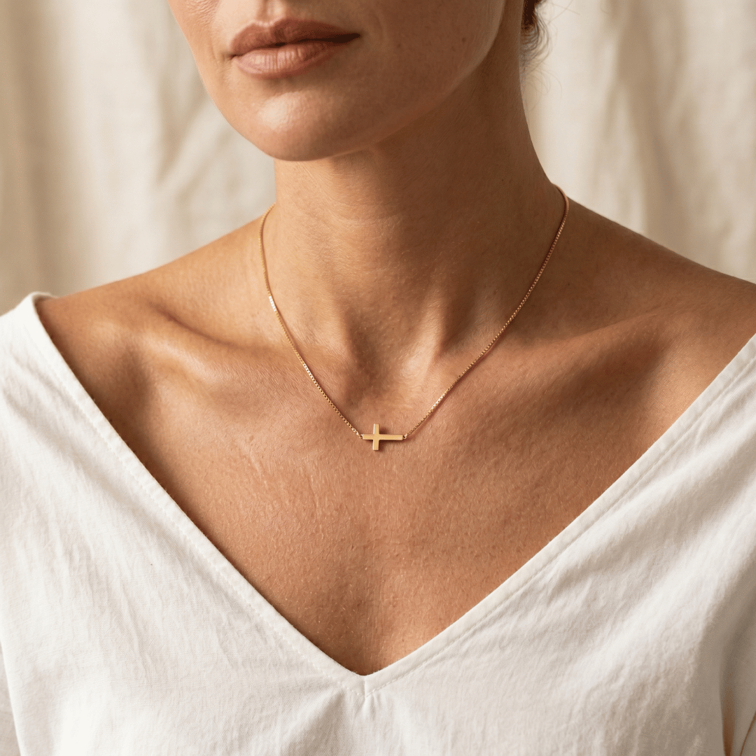 Dainty Cross Necklace